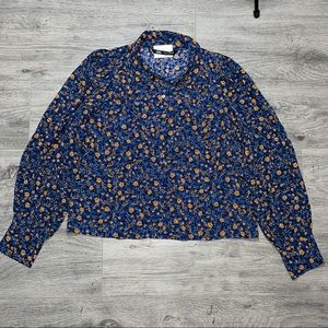 Zara Crop Blouse US S